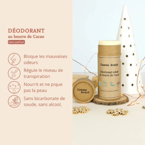 Déodorant solide au beurre de cacao - Version 3 – Image 2