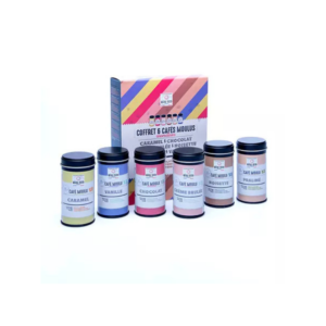 Coffret 6 cafés moulus