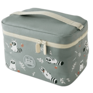 Sac Repas Isotherme Enfant - Frosty Vert Raccoon