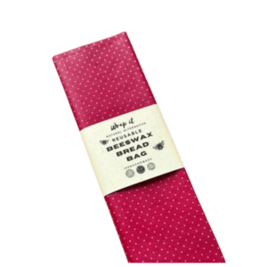 Sac A Pain En Cire D'Abeille - Red Dot XL