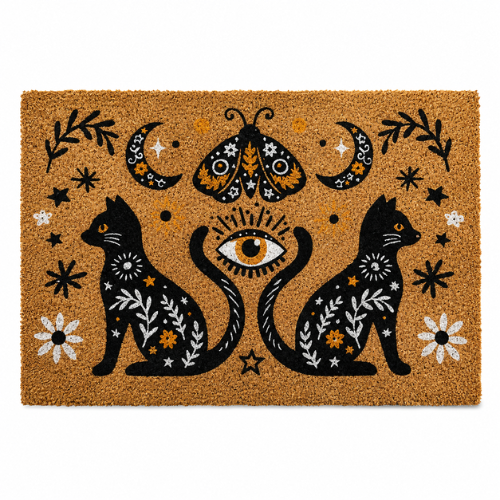 Paillasson - Folk Cat