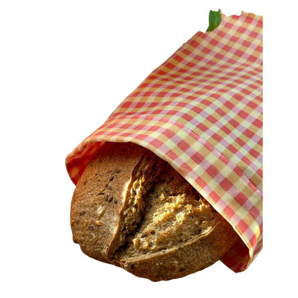 Sac M Pink Checkered - A Pain Et A Aliments