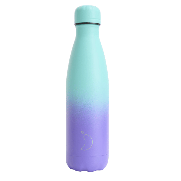 Gourde Gradient pastel green violet - 500ml