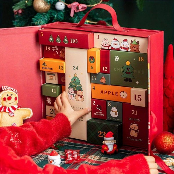 Calendrier de l'Avent Over the Moon : 24 surprises de bain artisanales