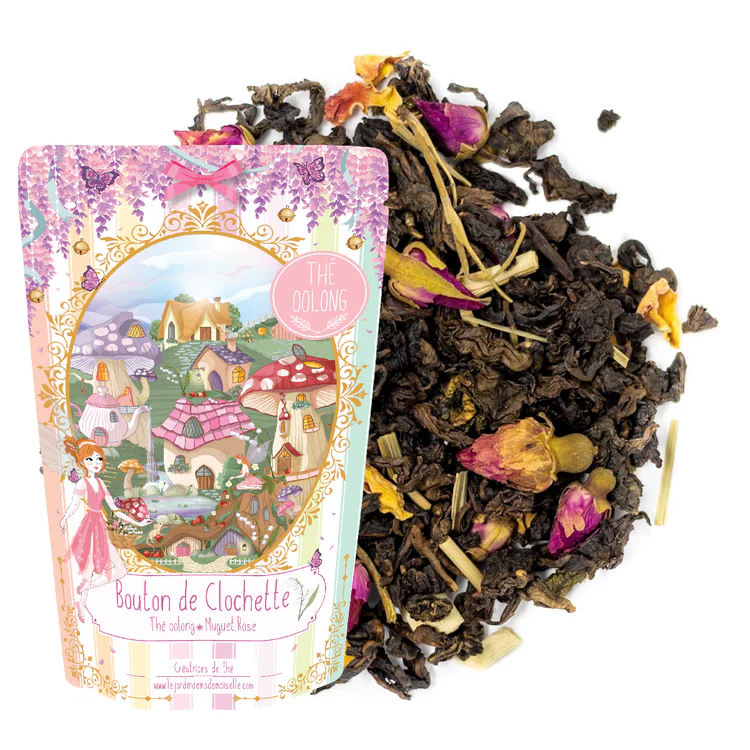 Thé Oolong Bouton de Clochette - Muguet & Rose