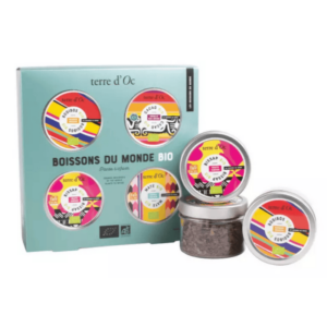 Coffret découverte - 4 boissons du monde bio