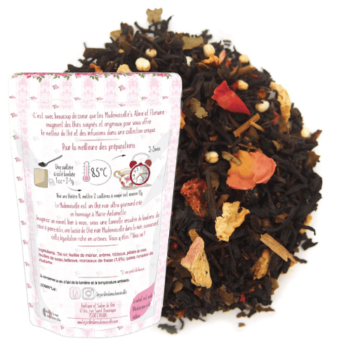 Thé noir Mademoiselle - Fraise & Rhubarbe – Image 2