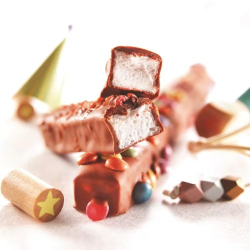 Guimauve Enrobée Chocolat au Lait - Sucre Pétillant - 80 g – Image 3