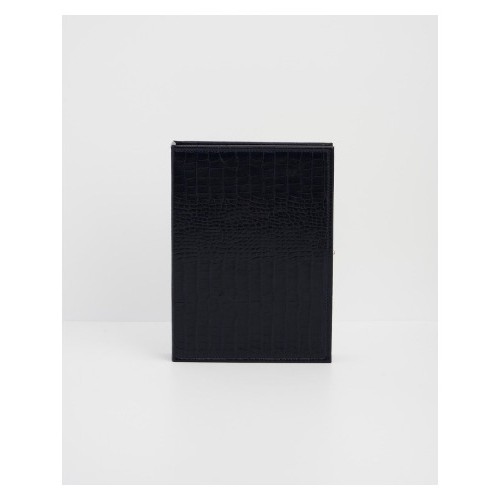 Coffret à Bijoux Brodé Night Sky - Croco Bleu Marine – Image 2
