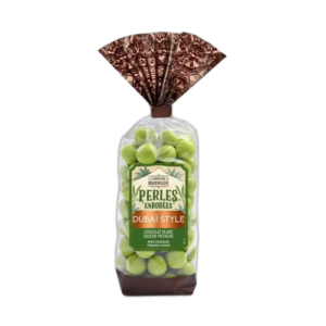 Perles Enrobées Chocolat Blanc Saveur Pistache - Dubai Style - 170 g