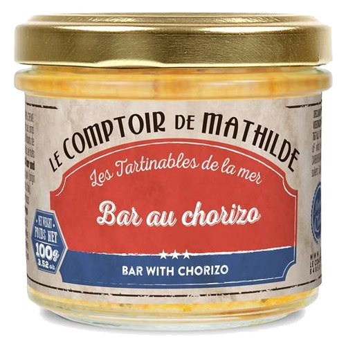 Rillette de Bar au Chorizo - 100 g