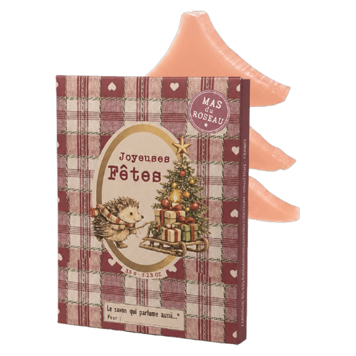 Savon Joyeuses Fêtes - Hérisson Parfum Églantine