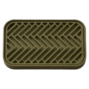 Porte-Savon Rectangle Briques - Vert Kaki