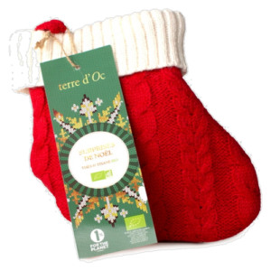 Chaussette de Noël à Suspendre - 6 Thés & Tisanes Bio
