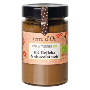 Pâte à Tartiner Bio Thé Hojicha & Chocolat Noir
