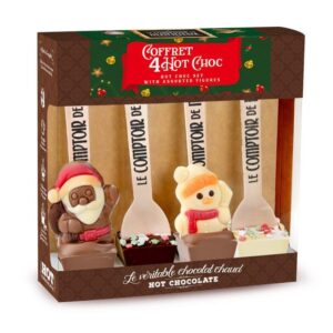 Coffret 4 hot choc Noël
