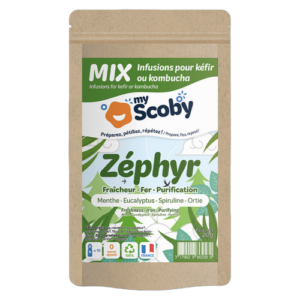 Mix à Infuser Zéphyr - Menthe, Eucalyptus & Ortie