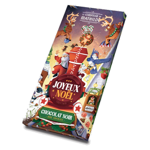 Tablette Chocolat Noir de Noël
