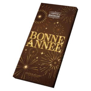 Tablette Chocolat Lait Bonne Année