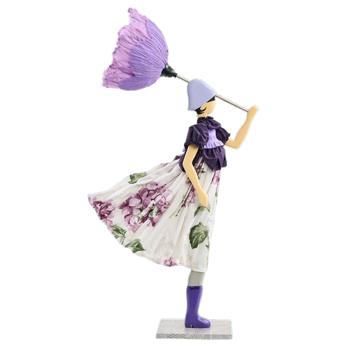 Lampe de Table Fille au Parapluie - Paschalina