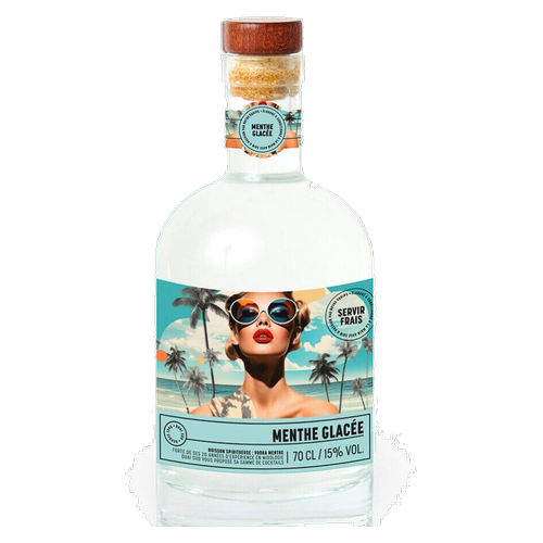 Vodka Menthe Glacée - Cocktail Prêt à Servir